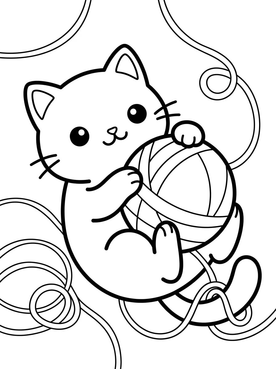 Desenhos de Pets Fofos para Colorir