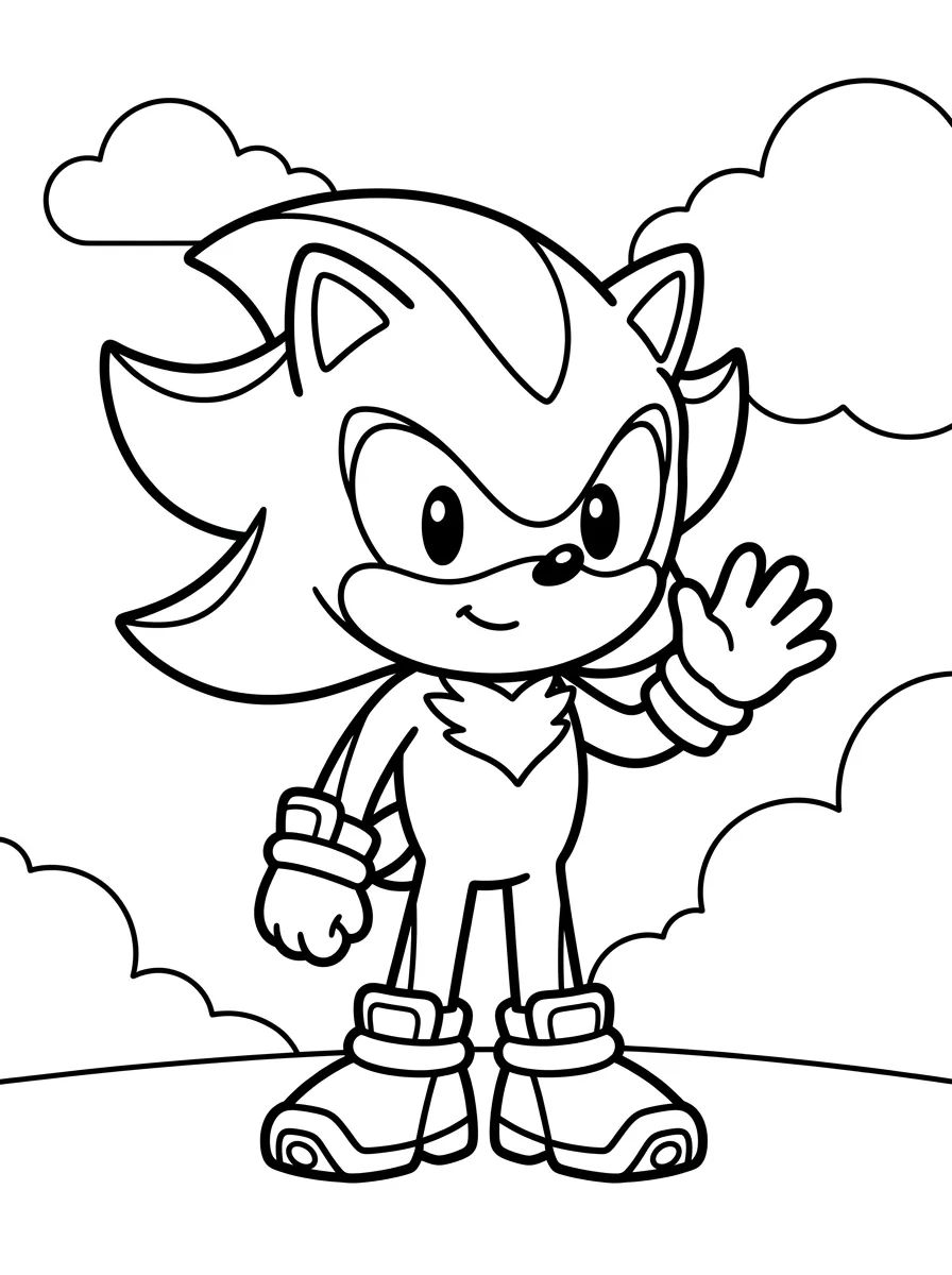 Coleção de desenhos para colorir: Desenhos do Shadow para Colorir