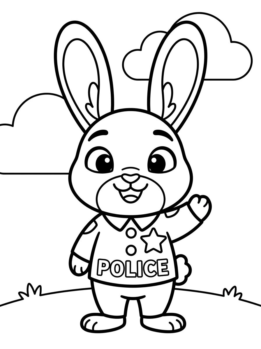 Coleção de desenhos para colorir: Zootopia